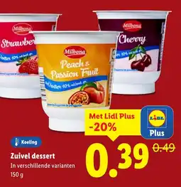 Lidl Zuivel dessert aanbieding