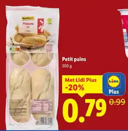 Lidl Petit pains aanbieding