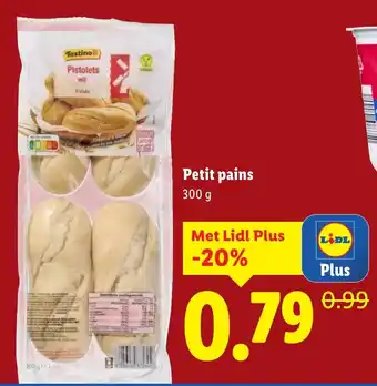 Lidl Petit pains aanbieding