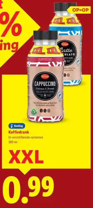 Lidl Koffiedrank aanbieding