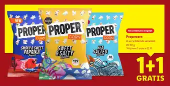 Lidl Propercorn aanbieding
