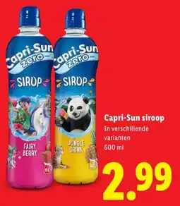 Lidl Capri-Sun siroop aanbieding