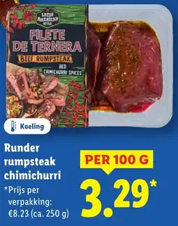 Lidl Runder rumpsteak chimichurri aanbieding