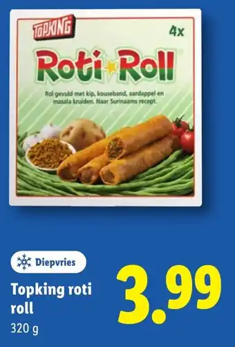 Lidl Topking roti roll aanbieding