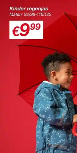 Kik Kinder regenjas aanbieding