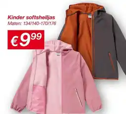 Kik Kinder softshelljas aanbieding