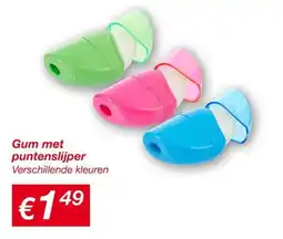 Kik Gum met puntenslijper aanbieding