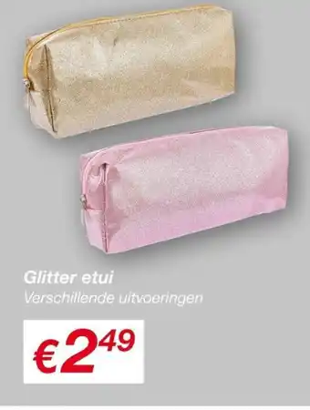 Kik Glitter etui aanbieding