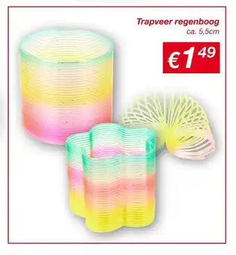 Kik Trapveer regenboog aanbieding