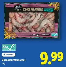 Lidl Garnalen Vannamei aanbieding