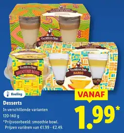 Lidl Desserts aanbieding