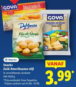 Lidl Snacks Zuid-Amerikaanse stijl aanbieding