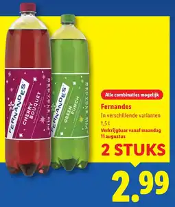 Lidl Fernandes aanbieding