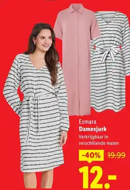 Lidl Esmara Damesjurk aanbieding