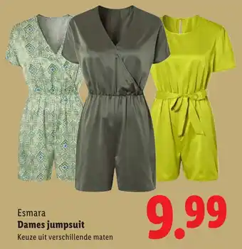 Lidl Esmara Dames jumpsuit aanbieding