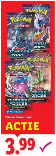 Lidl Pokémon Temporal Forces aanbieding