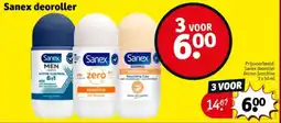 Kruidvat Sanex deoroller aanbieding
