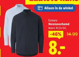 Lidl Esmara Herenoverhemd aanbieding