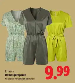 Lidl Esmara Dames jumpsuit aanbieding