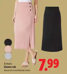 Lidl Esmara Dames rok aanbieding
