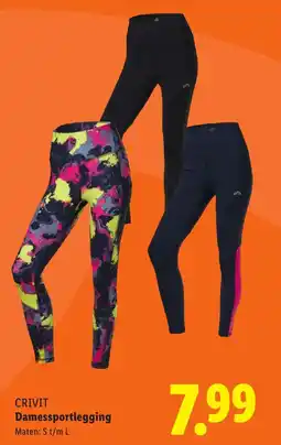 Lidl CRIVIT Damessportlegging aanbieding