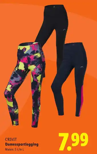 Lidl CRIVIT Damessportlegging aanbieding