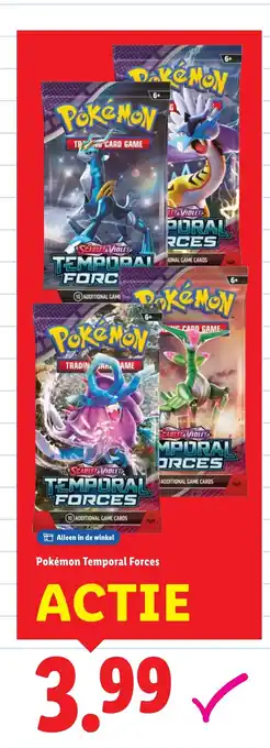 Lidl Pokémon Temporal Forces aanbieding