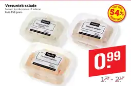 Coop Versuniek salade aanbieding