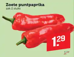 Coop Zoete puntpaprika aanbieding