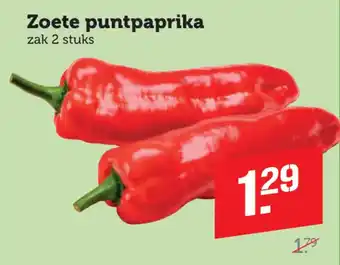 Coop Zoete puntpaprika aanbieding