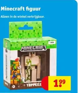 Kruidvat Minecraft figuur aanbieding