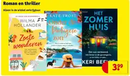 Kruidvat Roman en thriller aanbieding