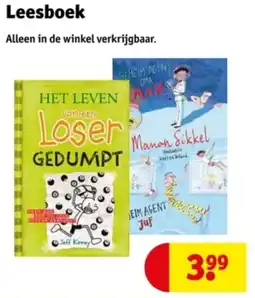 Kruidvat Leesboek aanbieding
