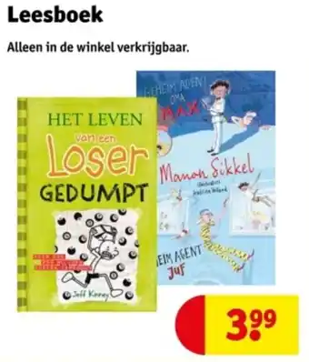 Kruidvat Leesboek aanbieding