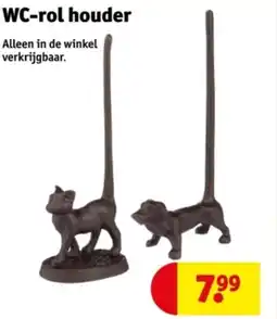 Kruidvat WC-rol houder aanbieding