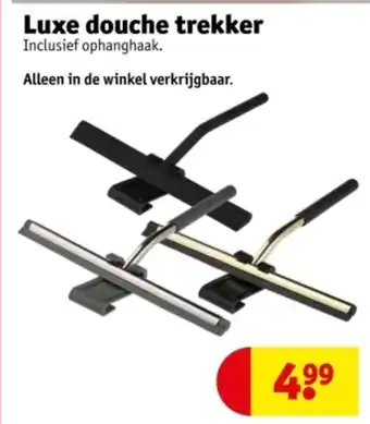Kruidvat Luxe douche trekker aanbieding