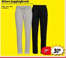 Kruidvat Attaro joggingbroek aanbieding