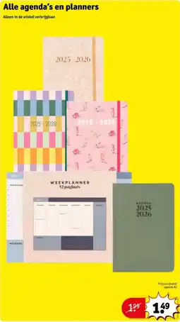 Kruidvat Alle agenda's en planners aanbieding