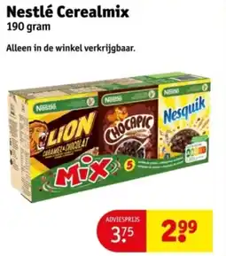 Kruidvat Nestlé Cerealmix aanbieding