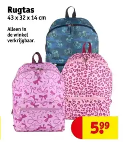 Kruidvat Rugtas aanbieding