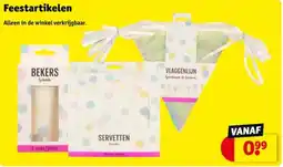 Kruidvat Feestartikelen aanbieding