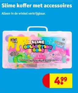 Kruidvat Stitch of Minnie Styling head Slime koffer met accessoires aanbieding