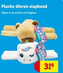 Kruidvat Pluche dieren slapband aanbieding
