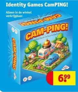 Kruidvat Identity Games CamPING! aanbieding