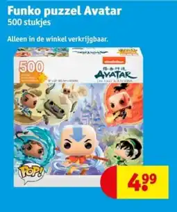 Kruidvat Funko puzzel Avatar aanbieding