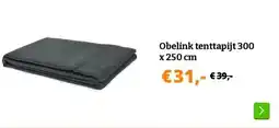 Obelink Obelink tenttapijt 300 x 250 cm aanbieding