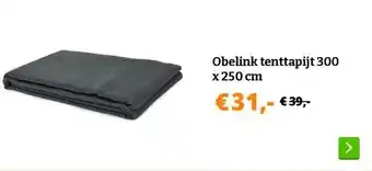 Obelink Obelink tenttapijt 300 x 250 cm aanbieding