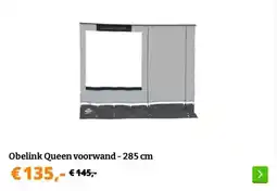 Obelink Obelink Queen voorwand - 285 cm aanbieding