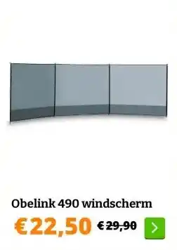 Obelink Obelink 490 windscherm aanbieding