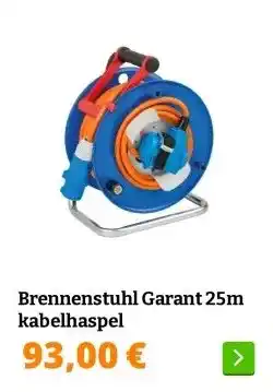 Obelink Brennenstuhl Garant 25m kabelhaspel aanbieding